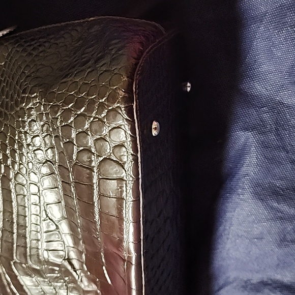 Vintage Dooney & Bourke Handbag & Bonus D&B Vintage Ostrich Leather Bag - Picture 16 of 17